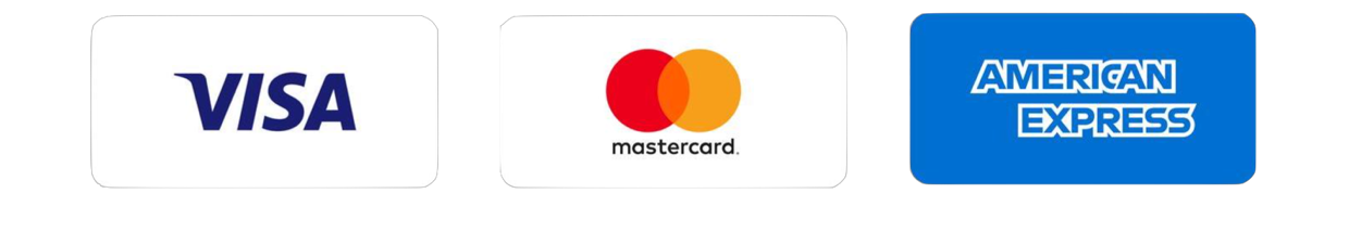 Accepted cards I can accept VISA, MASTER CARD and AMERICAN EXPRESS cards.